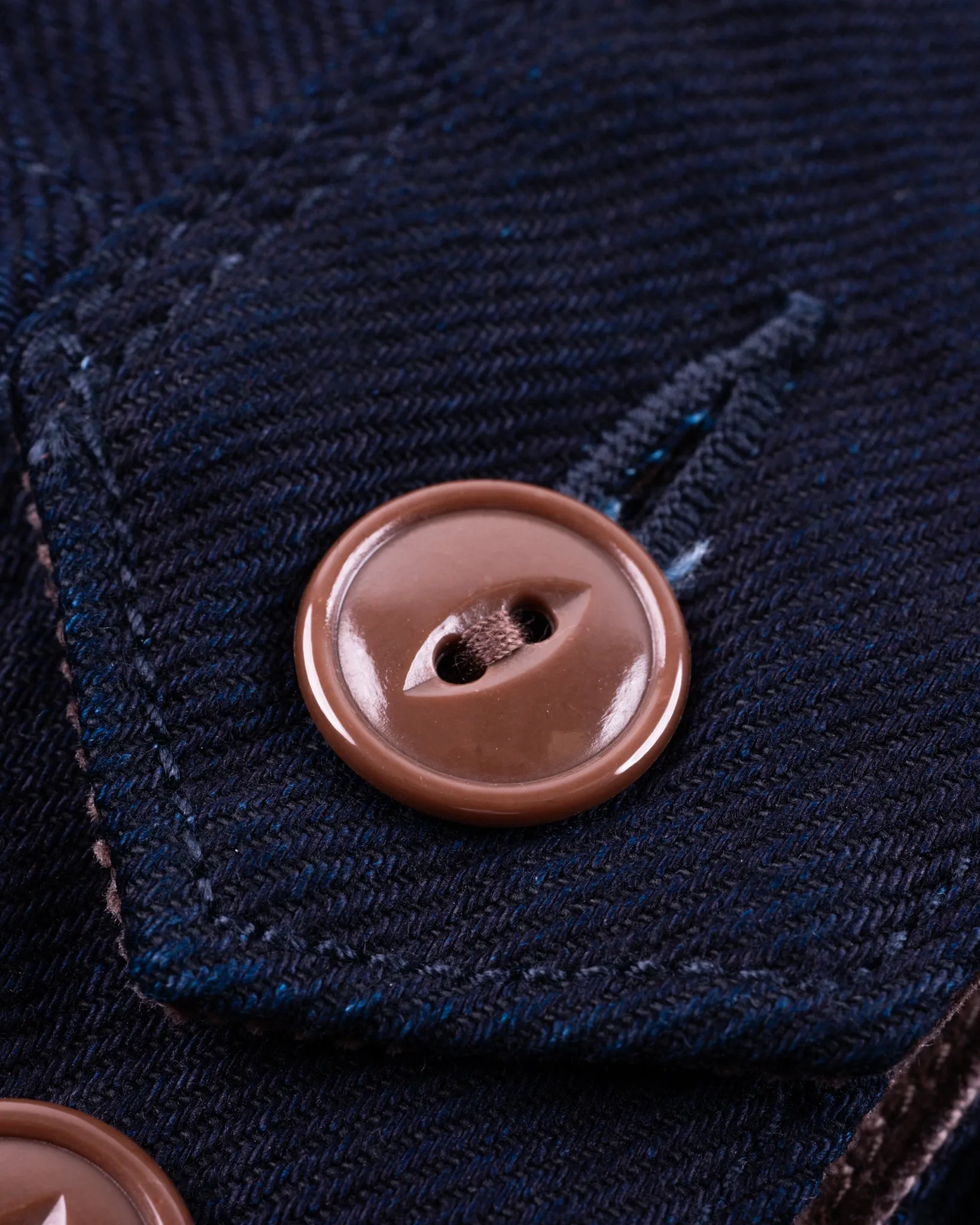 12oz Kersey Work Jacket - Indigo/Black