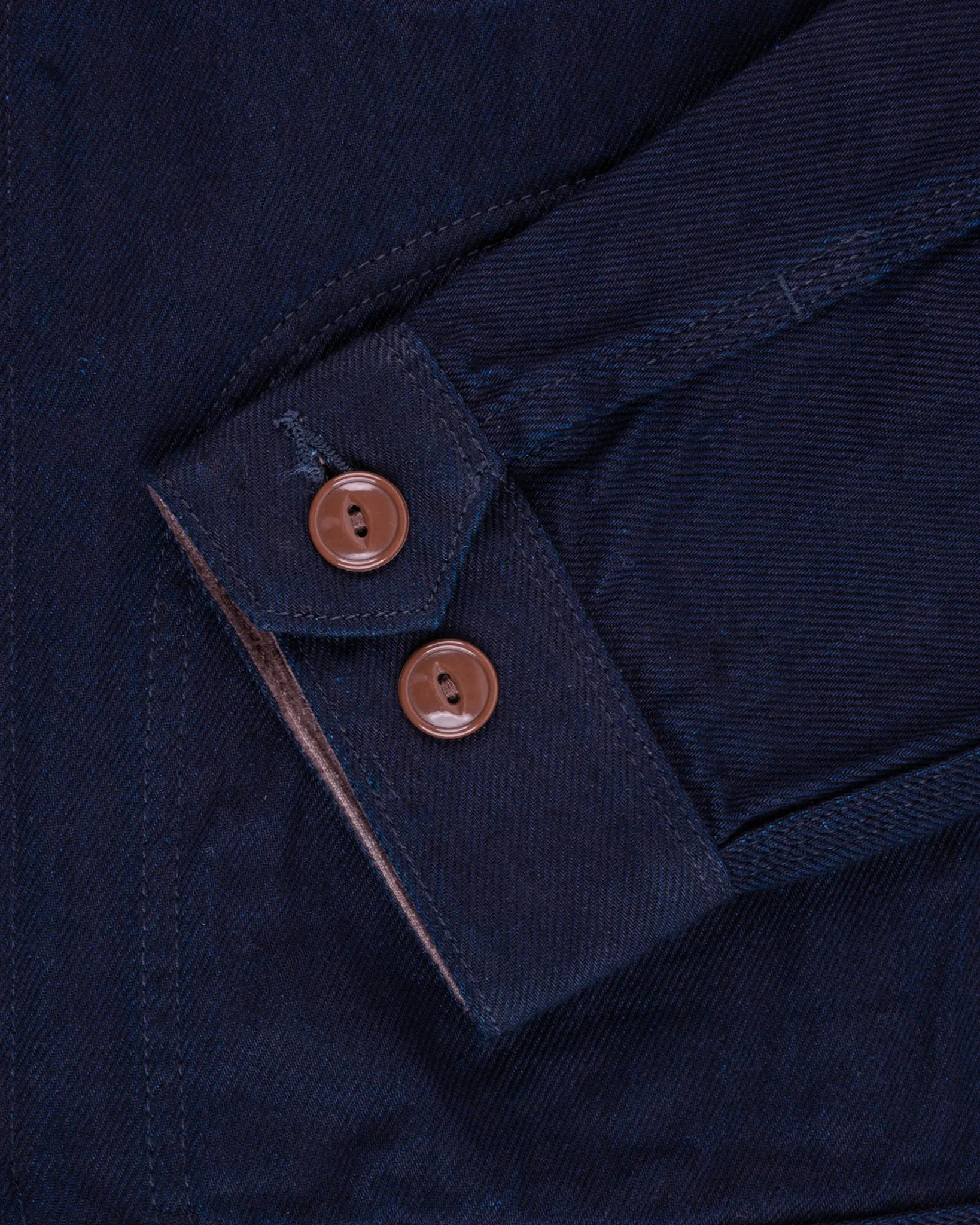 12oz Kersey Work Jacket - Indigo/Black