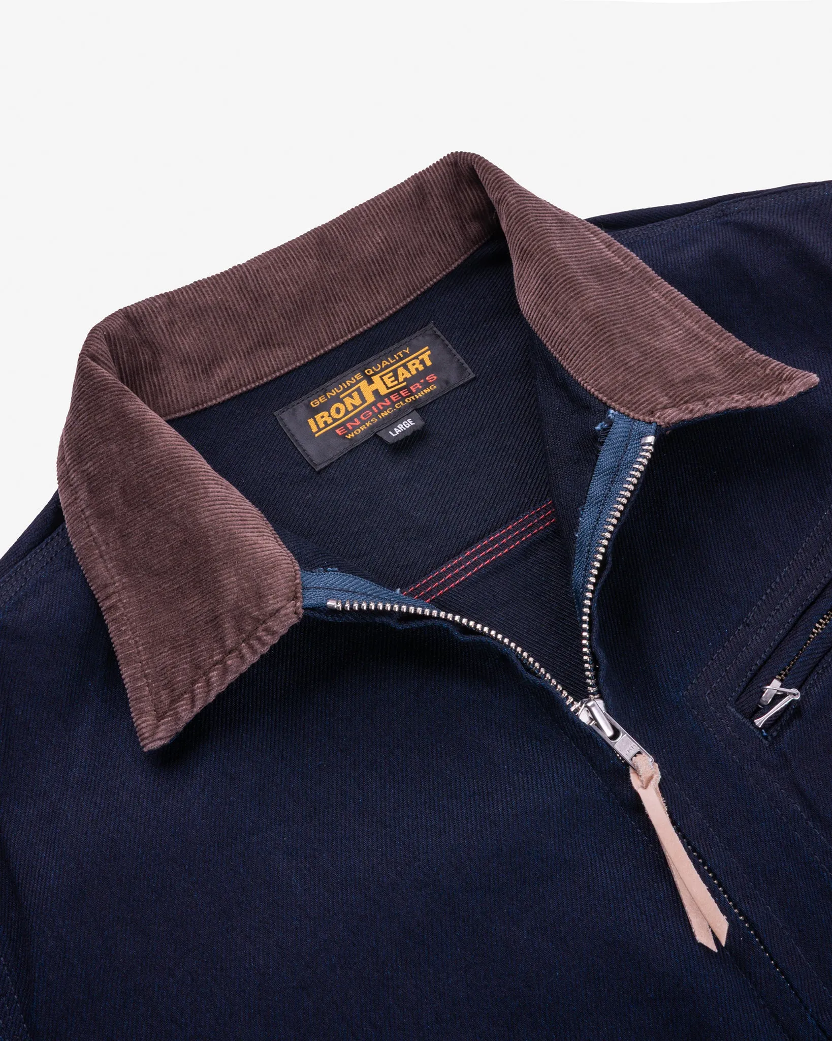 12oz Kersey Work Jacket - Indigo/Black