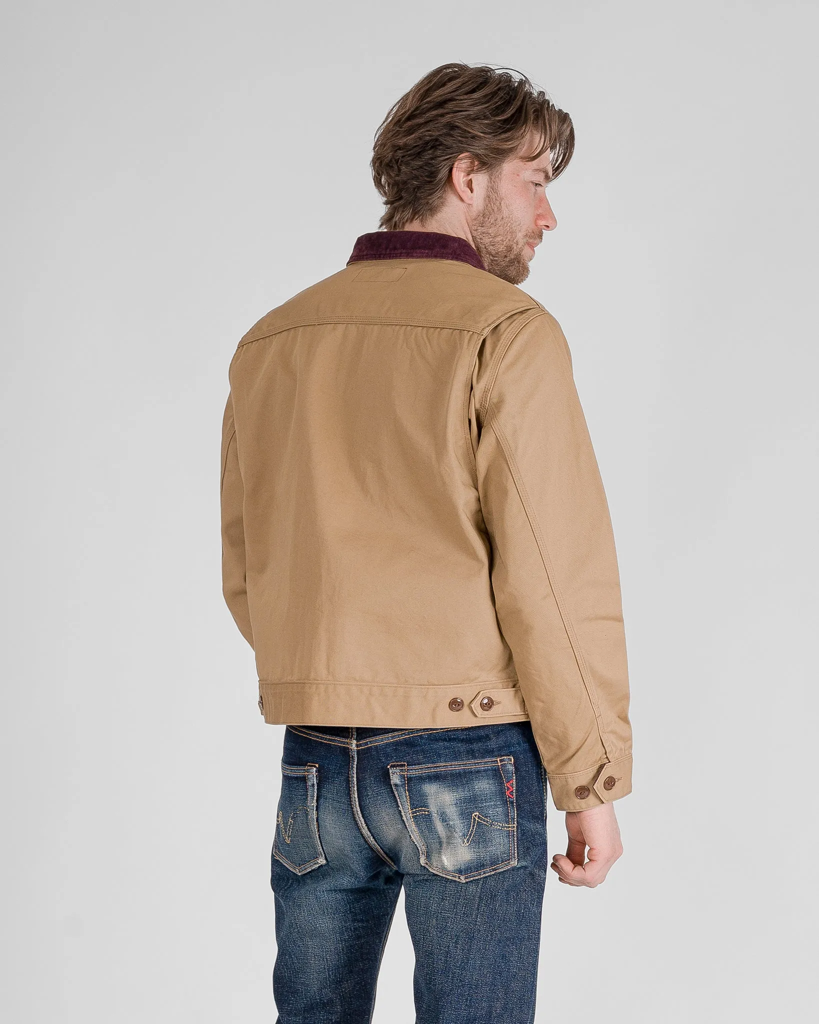 12oz Kurashikizome® Twill Work Jacket - Beige