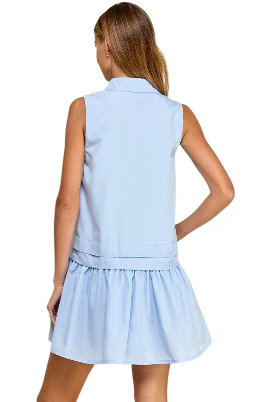 Back In The Game Sky Blue Dress