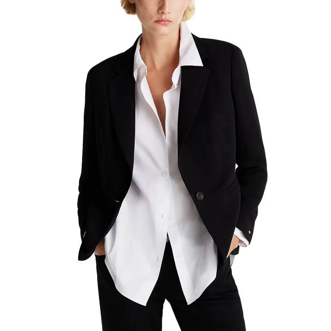 Crepe Slim Sb Blazer