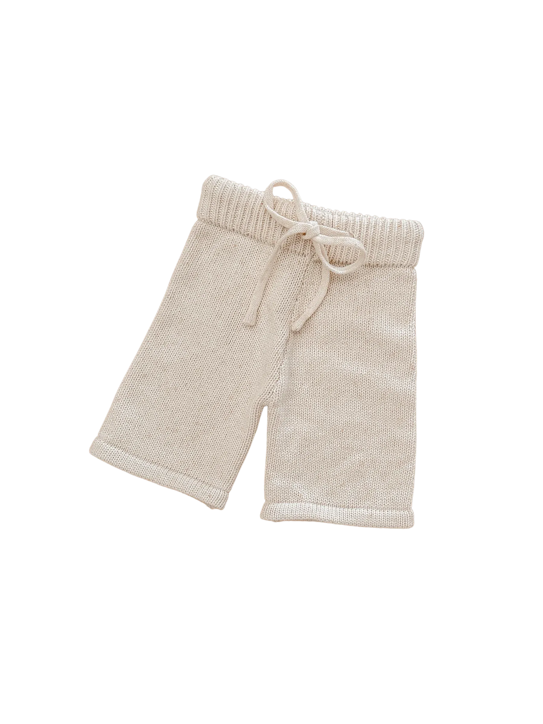 CROPPED PANTS | BISCOTTI FLECK