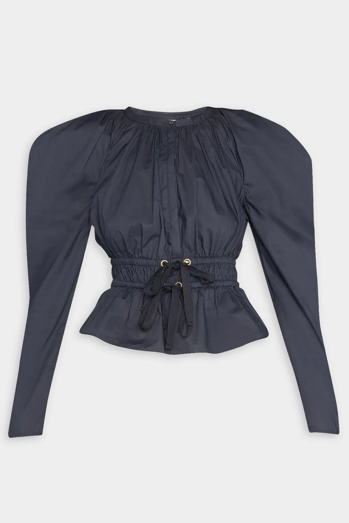 Edena Blouse in Noir
