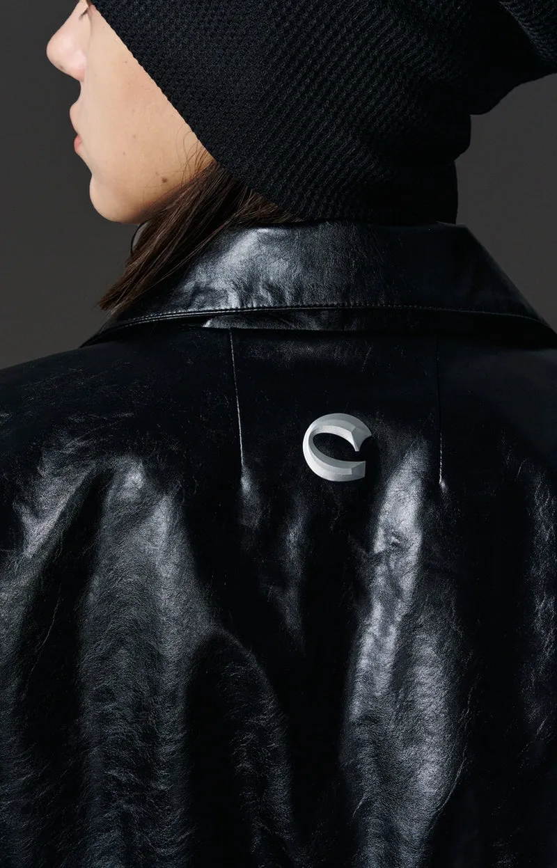 Hot Tie Black Biker Jacket