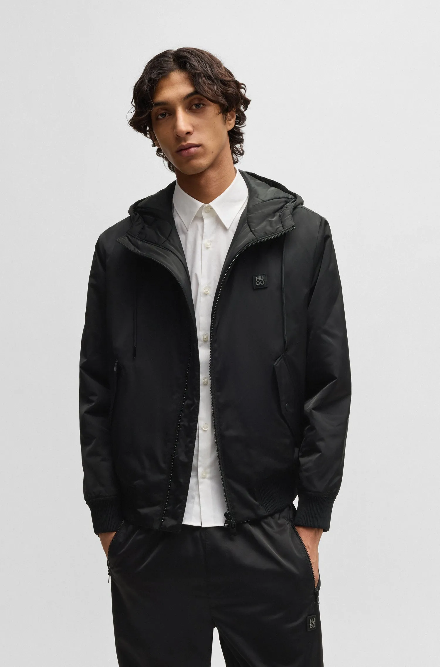 HUGO Casual Jackets Regular Fit in Polyester - BERNANDO2441 10254831 01-50524093