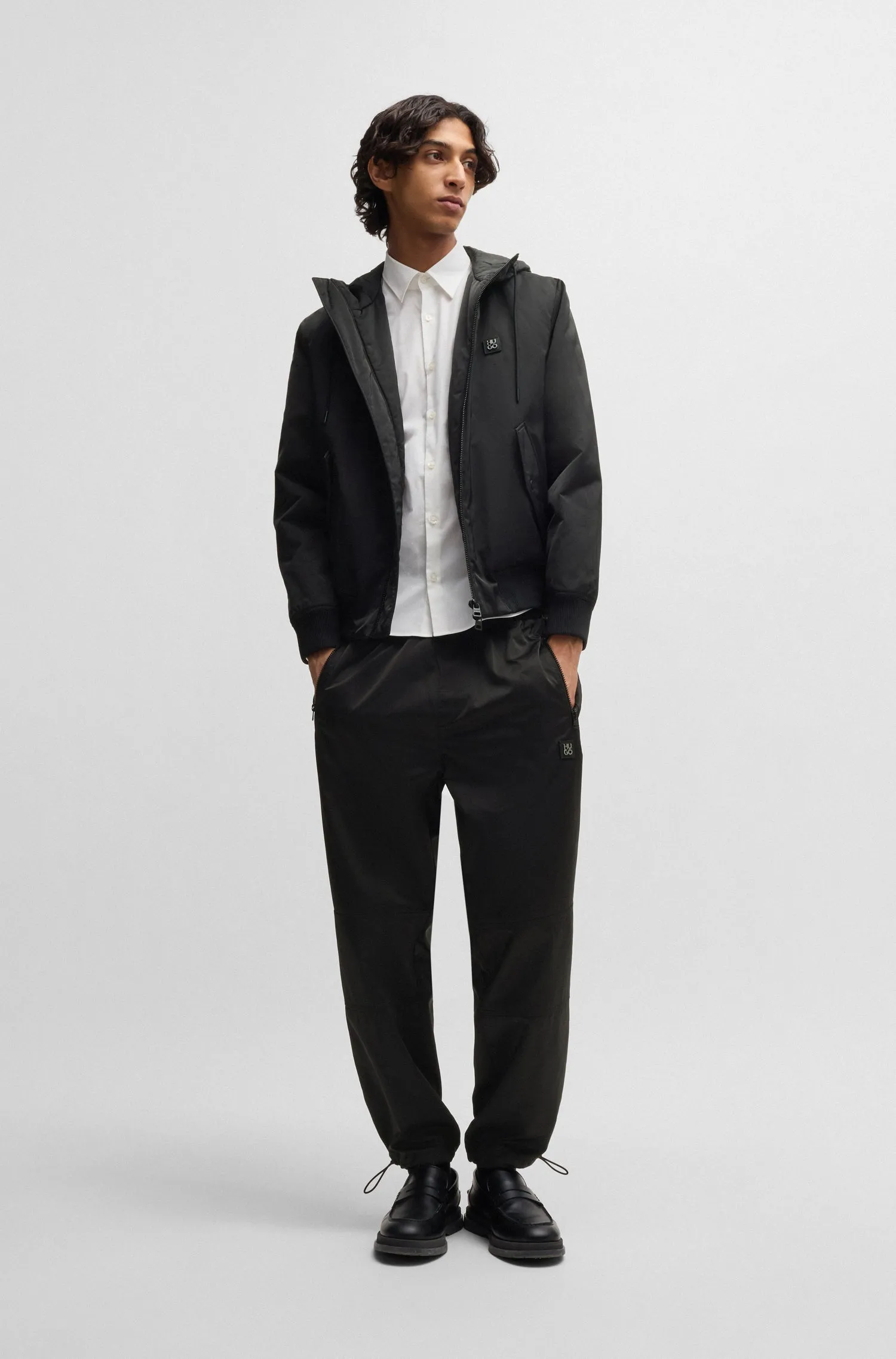 HUGO Casual Jackets Regular Fit in Polyester - BERNANDO2441 10254831 01-50524093