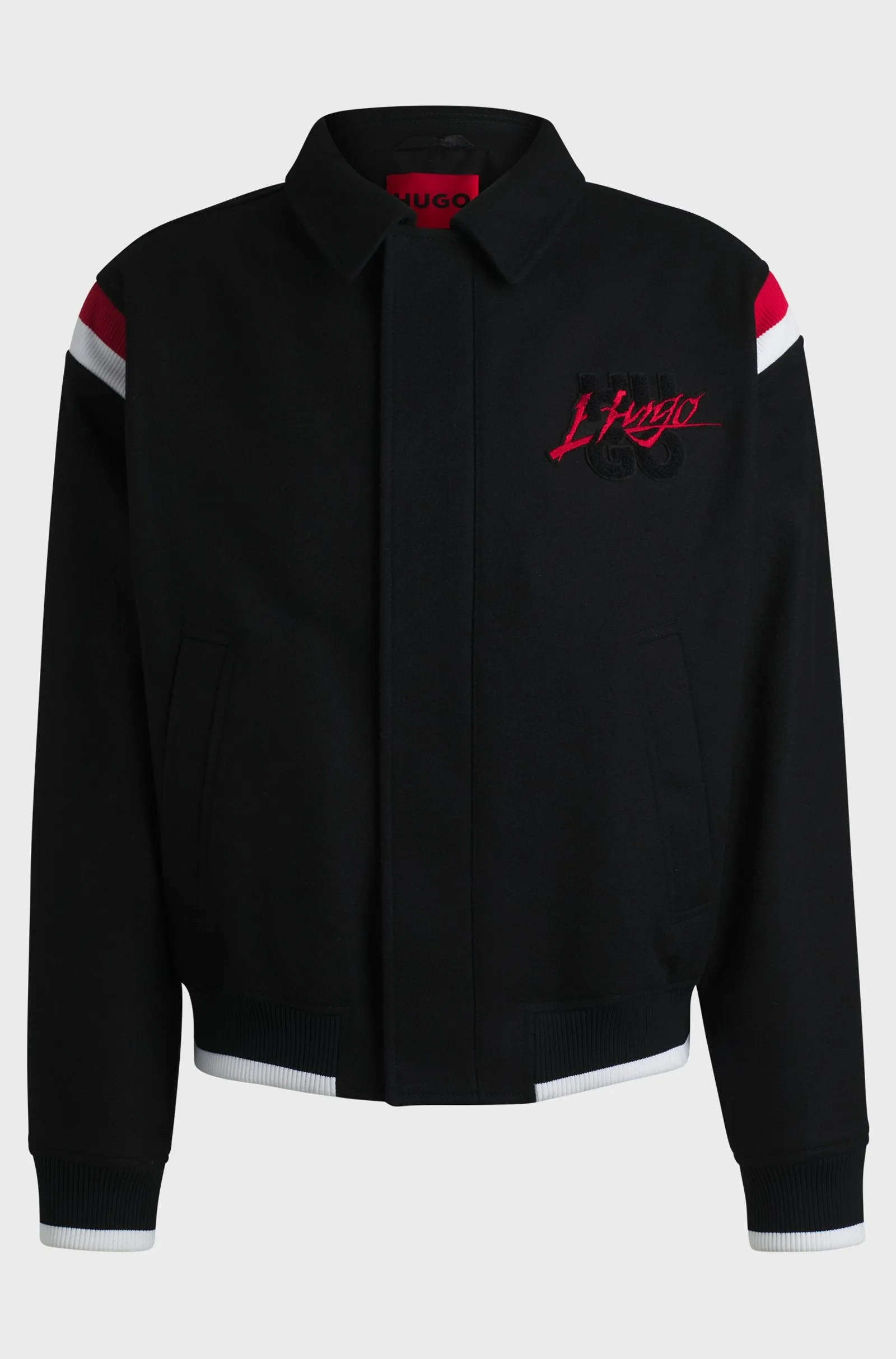 HUGO Casual Jackets Regular Fit in Wool Mix - BENNET2441 10266240 01-50528780