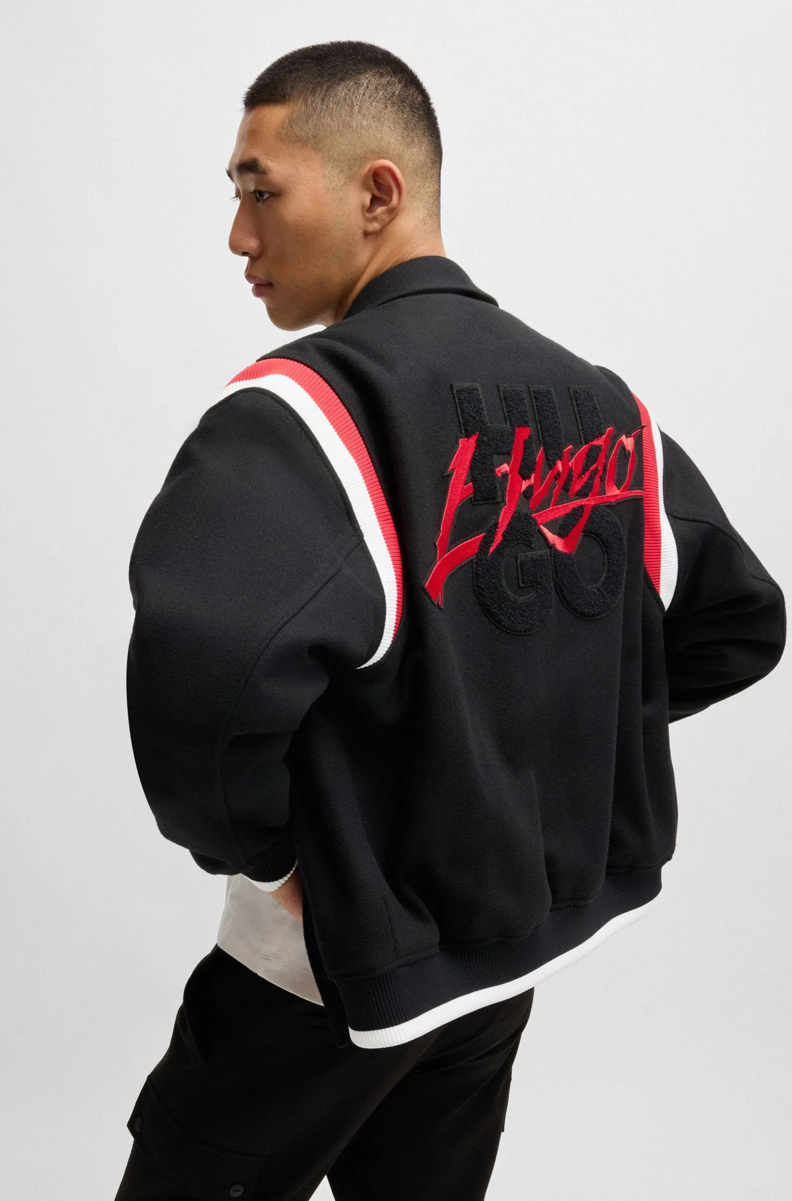 HUGO Casual Jackets Regular Fit in Wool Mix - BENNET2441 10266240 01-50528780