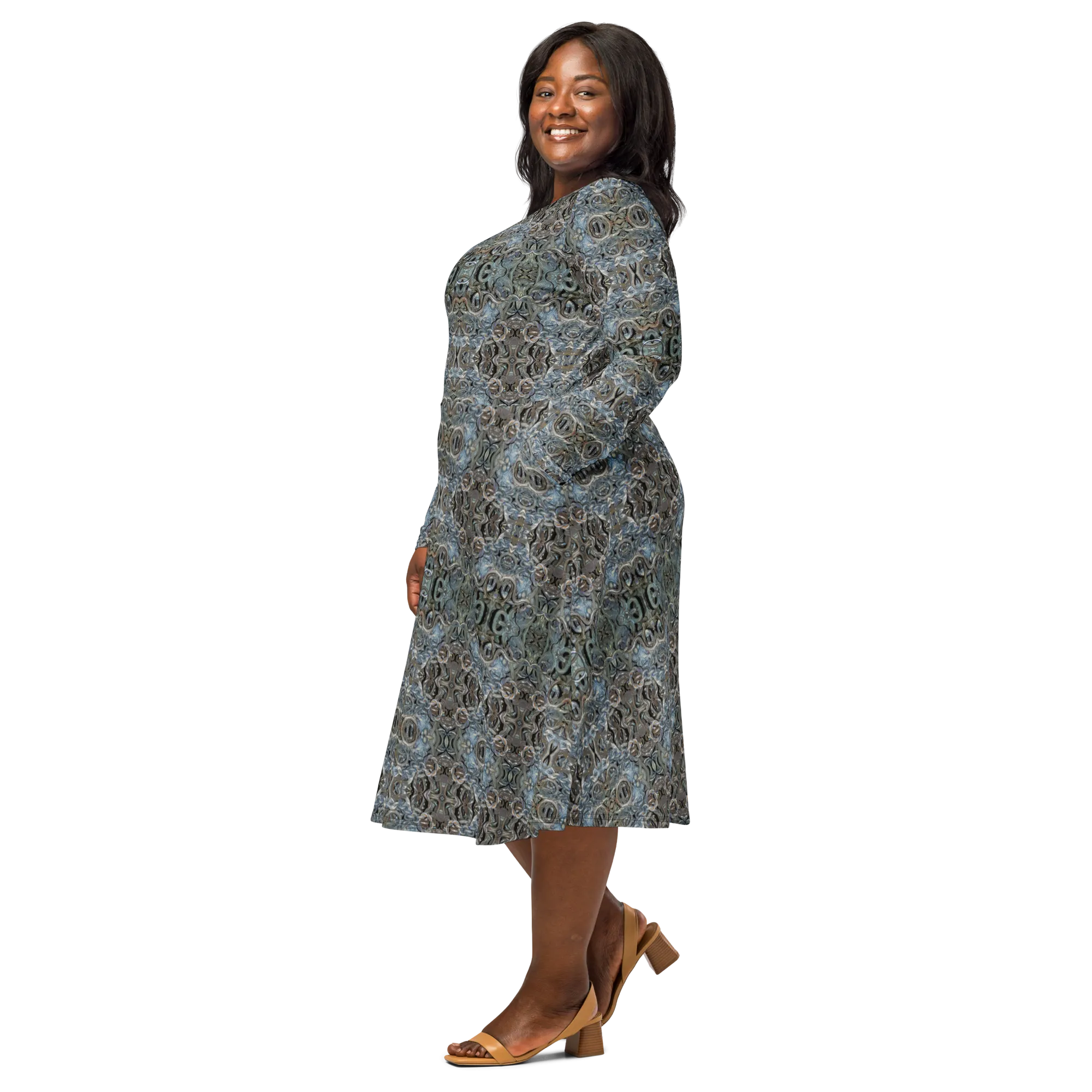 Long Sleeve Midi Dress (Her/Muliebris)(Grail Night Hoard Virtus 8.9) RJSTHS2022 RJS
