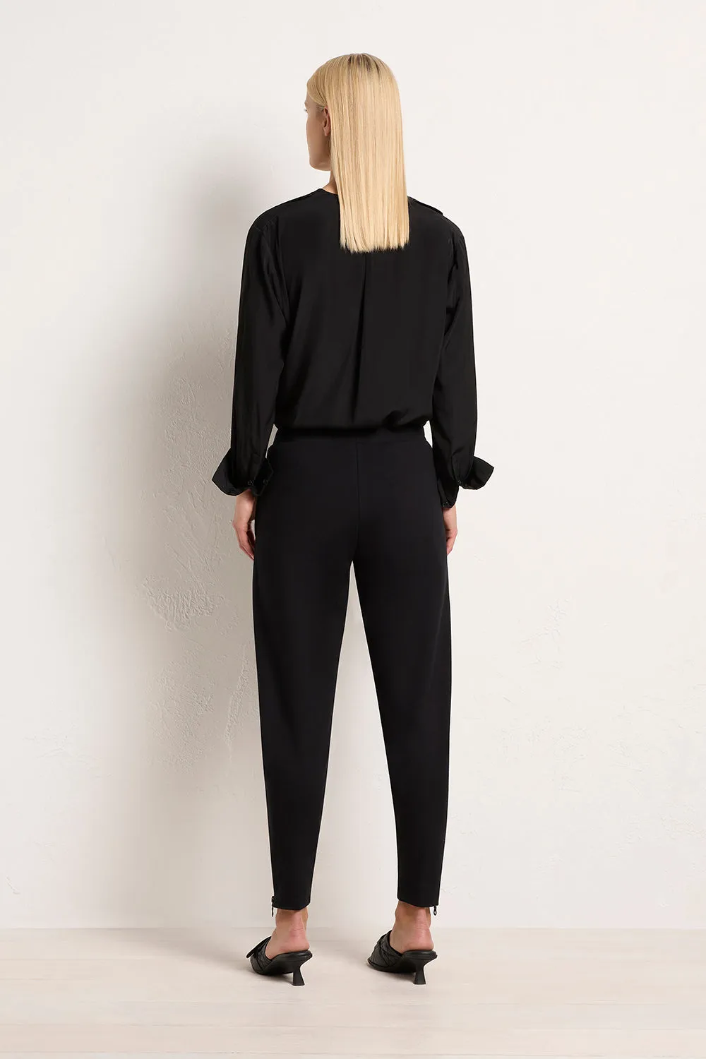 Mela Purdie Zip Stiletto Pant F095 1437