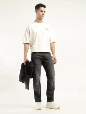 Men's 513 Black Slim Fit Mid Rise Jeans
