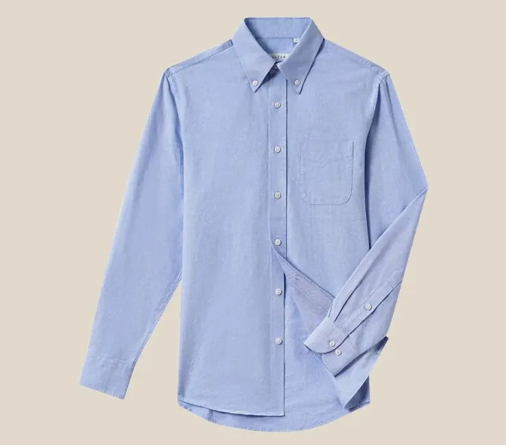 Oxford Cotton Button-Down Shirt