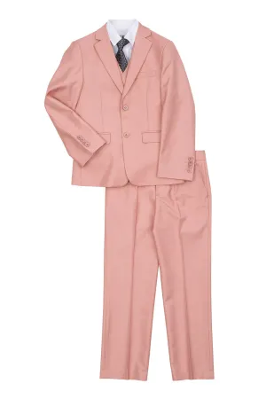 "Austin" Kids Salmon 5-Piece Suit