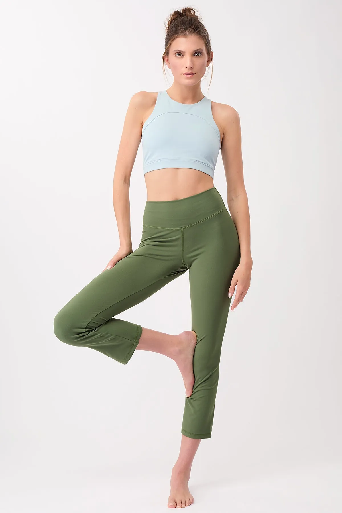 Retro Cropped Pants Roots