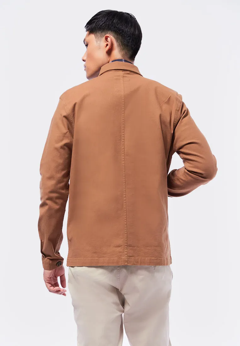 Slim Fit Shirt Jacket