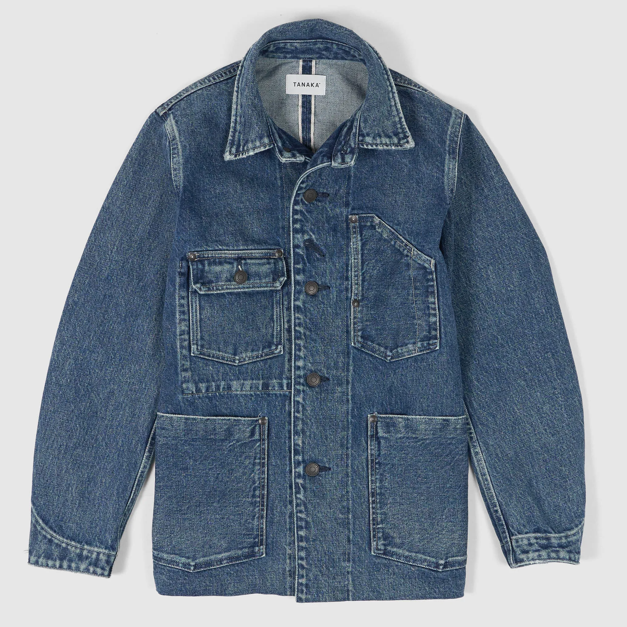 Tanaka NY TYO Ladies The Work Jeans Chore Selvage Jacket