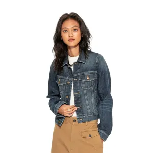 Washed Slim Denim Jacket