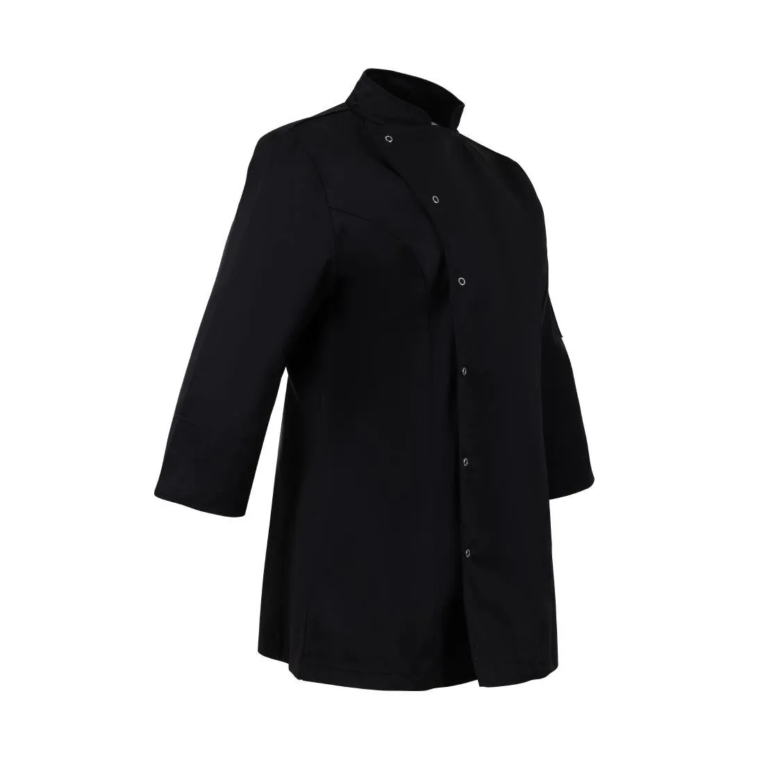 Whites Ladies Fitted Chef Jacket Black L