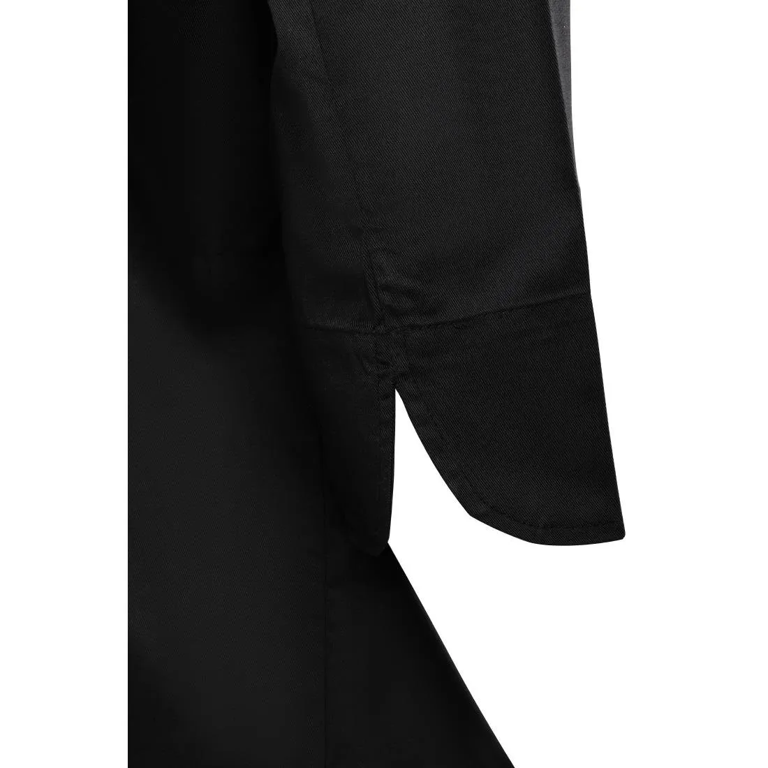 Whites Ladies Fitted Chef Jacket Black L