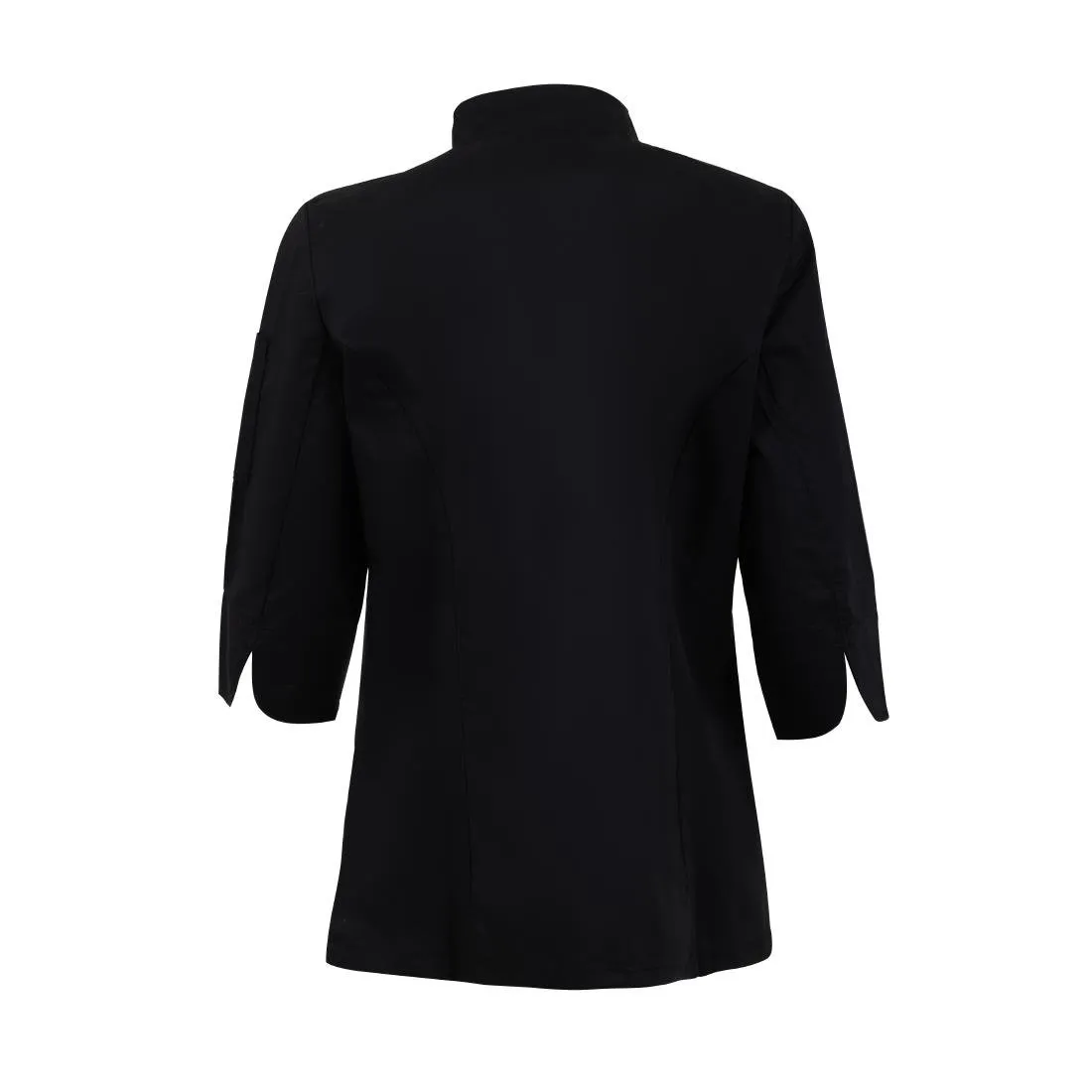Whites Ladies Fitted Chef Jacket Black L