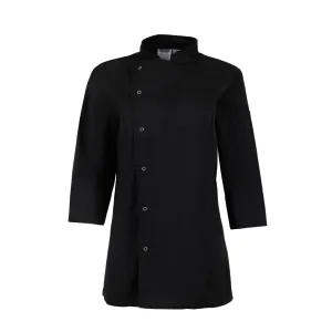 Whites Ladies Fitted Chef Jacket Black L
