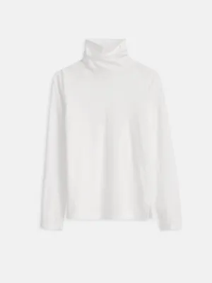 Women | Turtleneck | 40s Jersey White